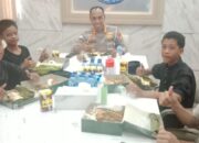 Sentuhan Manis Polisi Lalu Lintas: Tiga Anak Dibawah Umur Diberi Pembinaan Humanis oleh Dirlantas Polda Sulsel
