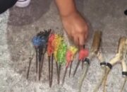 Resmob Polda Sulsel Tangkap Pemuda di Borong Daya Makassar, Produksi Busur dan Ketapel di Rumahnya