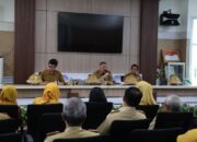 Bupati Pinrang pimpin rapat koordinasi pasca idul Adha di ruang rapat bupati pinrang