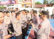 Pastikan Personel Tertib, Sipropam Polres Sidrap Gelar Pemeriksaan Gaktibplin