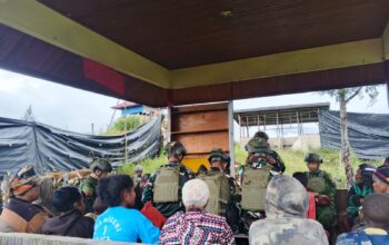 Minggu Kasih di Tanah Eronggobak: Doa dan Damai dari Prajurit TNI untuk Papua