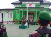 Kasdim 1420/Sidrap Pimpin Upacara Minggu Pertama.