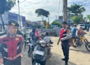 Patroli Siang Polres Sidrap Dapat Apresiasi Warga: Keamanan Lebih Terjaga