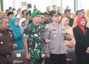 Wujud Kolaborasi, Kapolres Sidrap Hadiri Pelantikan Sekda Sidrap