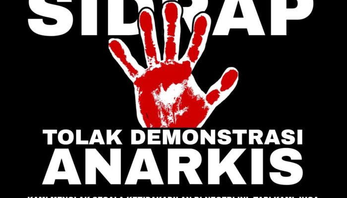 Masyarakat Sidrap Tegas Menolak Demonstrasi Anarkis