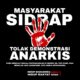 Masyarakat Sidrap Tegas Menolak Demonstrasi Anarkis