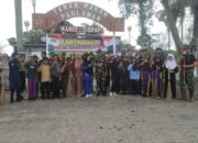 Jelang HUT RI ke-80, Danramil 06/Panca Rijang Pimpin Karya Bakti di Taman Makam Pahlawan Mario