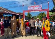 Wakil Bupati Sidrap Lepas Peserta Karnaval HUT ke-80 RI di Kecamatan Kulo