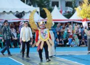 Semarak HUT RI ke-80 Pemkab Pinrang gelar Bintang Fashion Street perdana dihalaman kantor bupati Pinrang