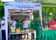 Semarak HUT RI Ke-80, Kodim 1420/Sidrap Bersama Bulog Gelar Bazar Murah untuk Masyarakat