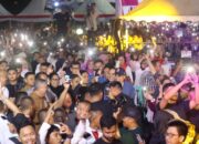 Ribuan warga padati halaman kantor bupati Pinrang di resepsi kenegaraan dalam Rangkah HUT RI ke-80