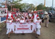 TK Lestari Meriahkan Karnaval HUT RI Ke 80 dengan Kostum Budaya Nusantara