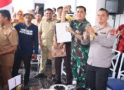 Rangkaian HUT RI Ke 80, Kapolres Sidrap menghadiri Karnaval Brigade Pangan Alsintan