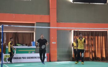 Kapolres Sidrap Turut Semarakkan HUT Kejaksaan: Ajak Warga dan Instansi Bangun Kebersamaan Lewat Olahraga