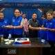Legislator partai Demokrat kabupaten Pinrang PmBaharuddin pasi hadir mengikuti Vedio Sum dalam rangka HUT partai Demokrat ke 24 di sekretariat partai Demokrat kab.pinrang