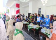 Karnaval Meriahkan Kemah Tahfidz dan Bahasa VIII di Sidrap