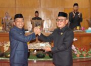 Bupati Sidrap Hadiri Rapat Paripurna Penetapan Dua Ranperda Inisiatif DPRD