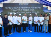Bupati Pinrang hadiri hadiri senator ketahanan pangan yang di pusatkan di kabupaten pangkep