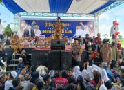 Peringatan Maulid di Lautang Benteng, Bupati dan Wabup Sidrap Hadir Bersama Warga