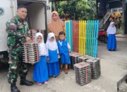 Babinsa Jajaran Kodim 1420/Sidrap Kawal Program Makan Bergizi Gratis Untuk 38.395 Penerima Manfaat