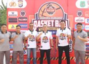 Gelar Tournament Basket, Kapolres Sidrap: Kegiatan ini Bentuk Dukungan Bupati Sidrap