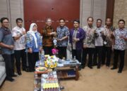 Wakil Bupati Pinrang terima kunjungan kerja kepala kantor Regional BKN Makassar di ruang kerja wakil bupati pinrang