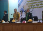 Bupati Pinrang Pinrang sampaikan pesan pada saat menghadiri pelantikan pengurus cabang Ikatan Dokter Indonesia (IDI) kabupaten pinrang