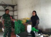 Babinsa Koramil Watang Pulu Pantau Langsung Harga Bahan Pokok di Pasar Lawawoi Sidrap