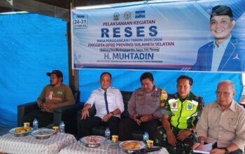 Reses dan Temu Konstituen Anggota DPRD Provinsi Sulawesi Selatan H. Muhtadin di Dusun Alakkang Berlangsung Hangat dan Aspiratif
