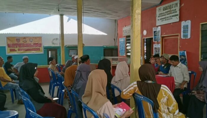 Lurah Kodingareng Pimpin Rakor Sosialisasi Pemanfaatan Biopori dan Urban Farming