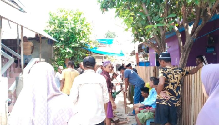 Lurah Kodingareng Melayat ke Rumah Duka Almarhum Dg. Useng, Paman dari Ketua RW 05