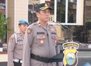 Wakapolres Sidrap Pimpin Upacara Penerimaan Siswa Latja SPN Polda Sulsel