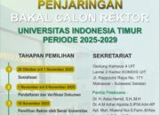 Roadmap Pendaftaran Calon Rektor UIT: Dr. Patawari, S.H., M.H. Siap Daftar Resmi
