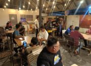 Pertandingan domino yang digelar Cafe Lin dihadiri ketua prodi kabupaten Bogor H.Komar