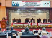 Bupati Andi Utta Serahkan Ranperda APBD, RTRW dan Narkoba