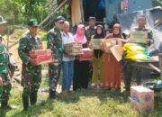 Karya Bakti Kodim 1420/Sidrap, membantu mengatasi kesulitan warga Bilokka yang Tinggal di Rumah Tidak Layak Huni