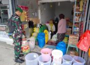 Babinsa Koramil 1420-03/Maritengngae Pantau Kestabilan Harga dan Stok Bahan Pokok di Pasar Sentral Pangkajene