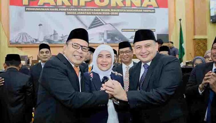 DPRD Kota Makassar Tetapkan Appi–Aliyah sebagai Wali Kota dan Wakil Wali Kota Terpilih Periode 2025–2030