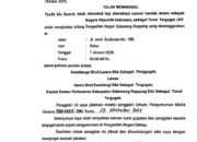 RELAAS PANGGILAN KEPADA TERGUGAT XIV Perkara Nomor: 68/Pdt.G/2025/PN Sdr