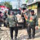 Garda Prisai Lasinrang Gelar Aksi Gotong Royong Perbaikan Jalan di Peleteang