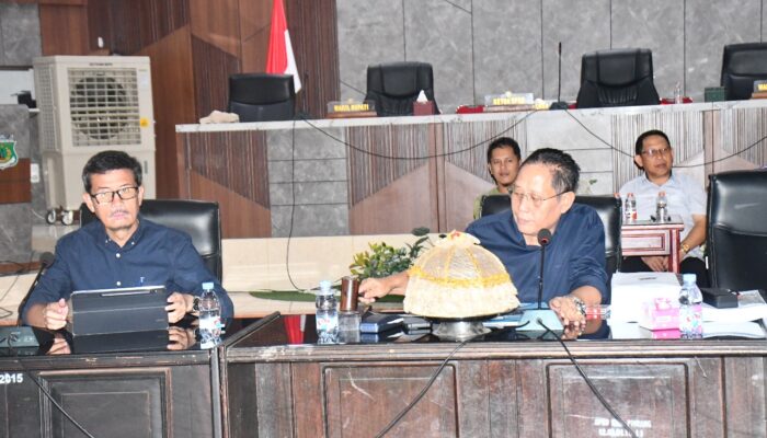 Penuh keharmonisan pada Penyusunan anggaran pendapatan daerah (APBD) tahun 2026 antara legislatif dan eksekutif