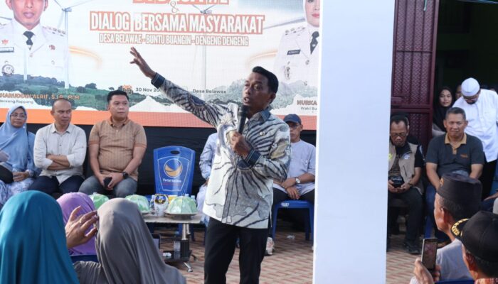 Bupati Sidrap Kunjungi Desa Belawae, Berdialog Langsung dengan Warga