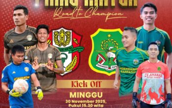 WAJO TANTANG SIDRAP DI LAGA FINAL PIALA GUBERNUR SULSEL 2025