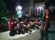 Babinsa Kelurahan Jaya Koramil 1404-04 Paleteang Amankan Tawuran Remaja di Jalan Dr. Wahidin Sudirohusodo