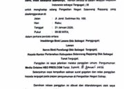Relaas panggilan kepada Tergugat XI perkara Nomor: 68/Pdt.G/2025/PN Sdr