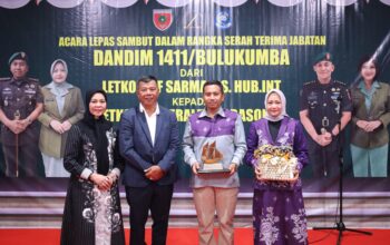 Lepas Sambut Dandim 1411 Bulukumba, Bupati: Sinergi TNI dan Pemda Harus Terus Diperkuat