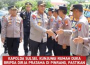 Kapolda Sulsel Kunjungi Rumah Duka Bripda Dirja Pratama di Pinrang, Pastikan Penanganan Kasus Secara Transparan