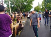 Menindaklanjuti hasil rapat koordinasi ,Pemkab Pinrang Pinrang gelar aksi bersih-bersih serentak di 12 kecamatan