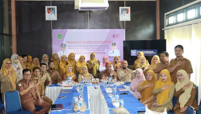 Wabup Sidrap Buka (ToT) Stunting, Tekankan Program Harus Berdampak Nyata