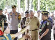 ‎Kapolres Pinrang Hadir dalam Rangkaian Kunjungan Kerja Kepala Kejaksaan Tinggi Sulawesi Selatan di Pinrang‎